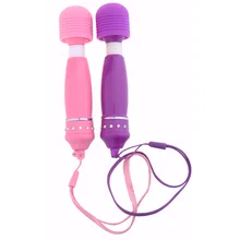 G-Spot Orgasm Vibrator Wand with Diamond Mini AV Magic Sex Toys For Woman Bullet Clitoris Stimulator Products