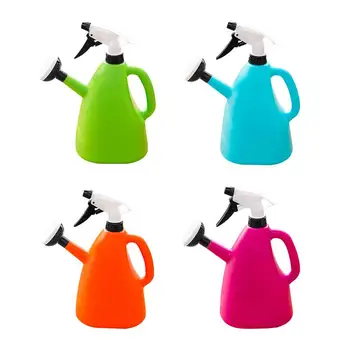 

Dual-Purpose Watering Spraying Pot 1L Hand-Pressed Household Gardening Watering Cans