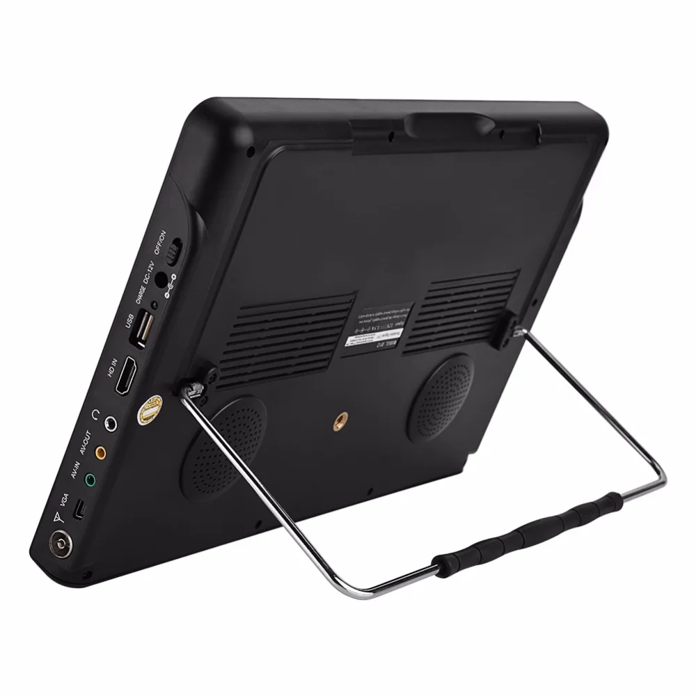  Eu Plug Protable Dvb Tv Television Player 12 Inches Rechargeable Digital Color Tft-Led Screen Hdmi  - 32994370726
