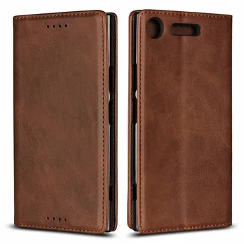 

Magnetic Case For Sony Xperia XZ1 Cases Luxury Flip Wallet Leather Fundas Cover Coque capinha Accessory Bag