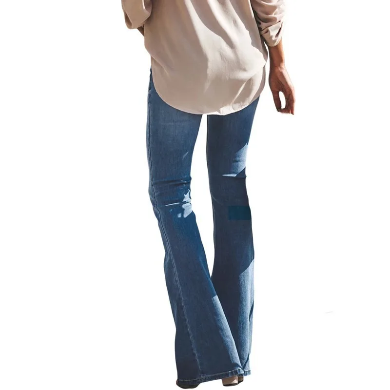 Элегантные джинсовые брюки LIBERJOG в стиле ретро с широкими штанинами женские