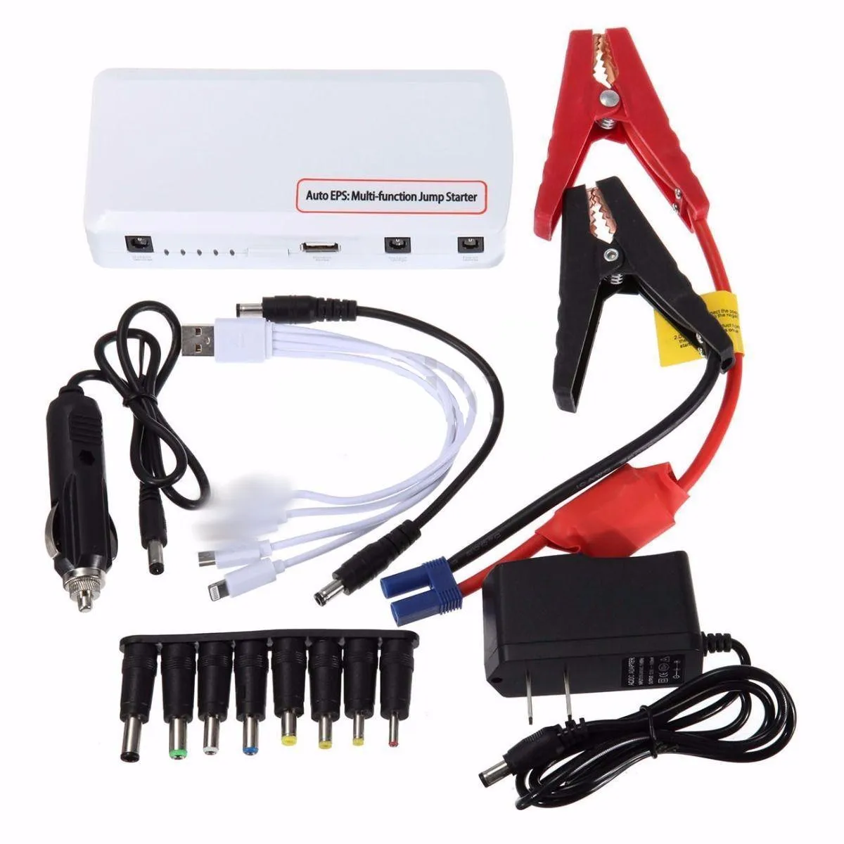 Multi-function 20000mAh Car Jump Starter 1200A Portable Starting Device Booster Power Bank 12V Car Charger Car Battery Buster