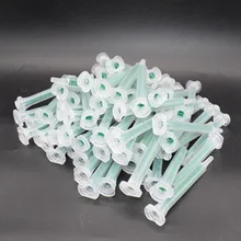 50 шт. насадка для смешивания эпоксидной смолы AB Клей акриловый клееевой пистолет Миксер смешивания наконечник смешивания сопла