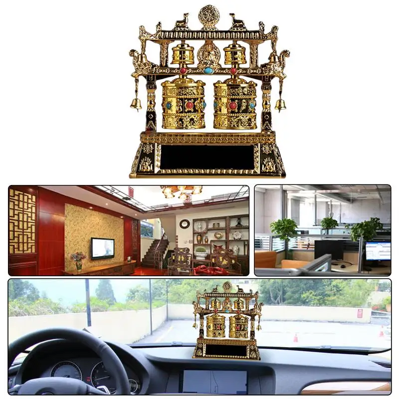 Автомобильные электрические молитвенные колеса из сплава удачи батарея на