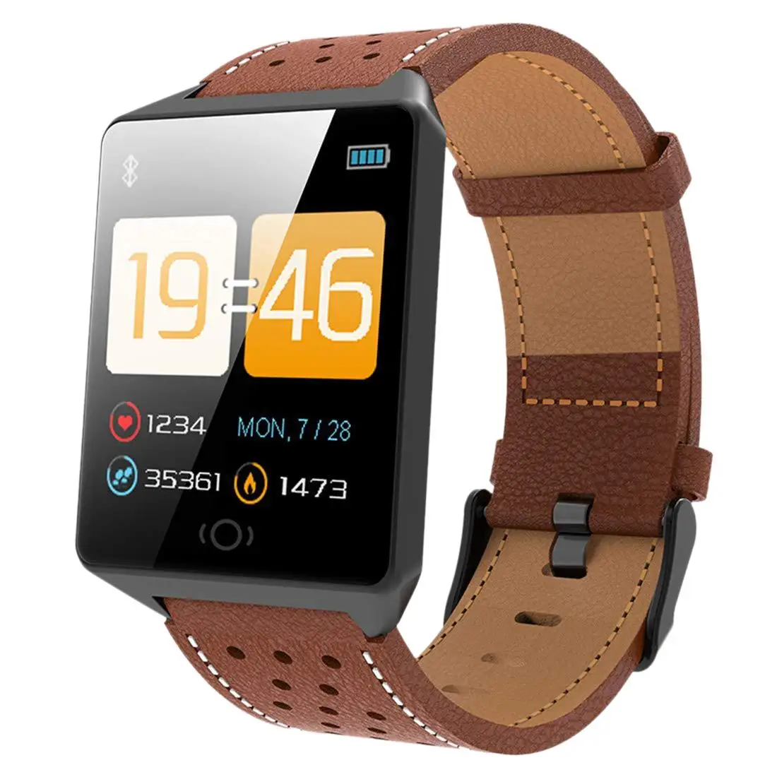 CK19 IP67 Waterproof Wearable Device Bluetooth Pedometer Heart Rate