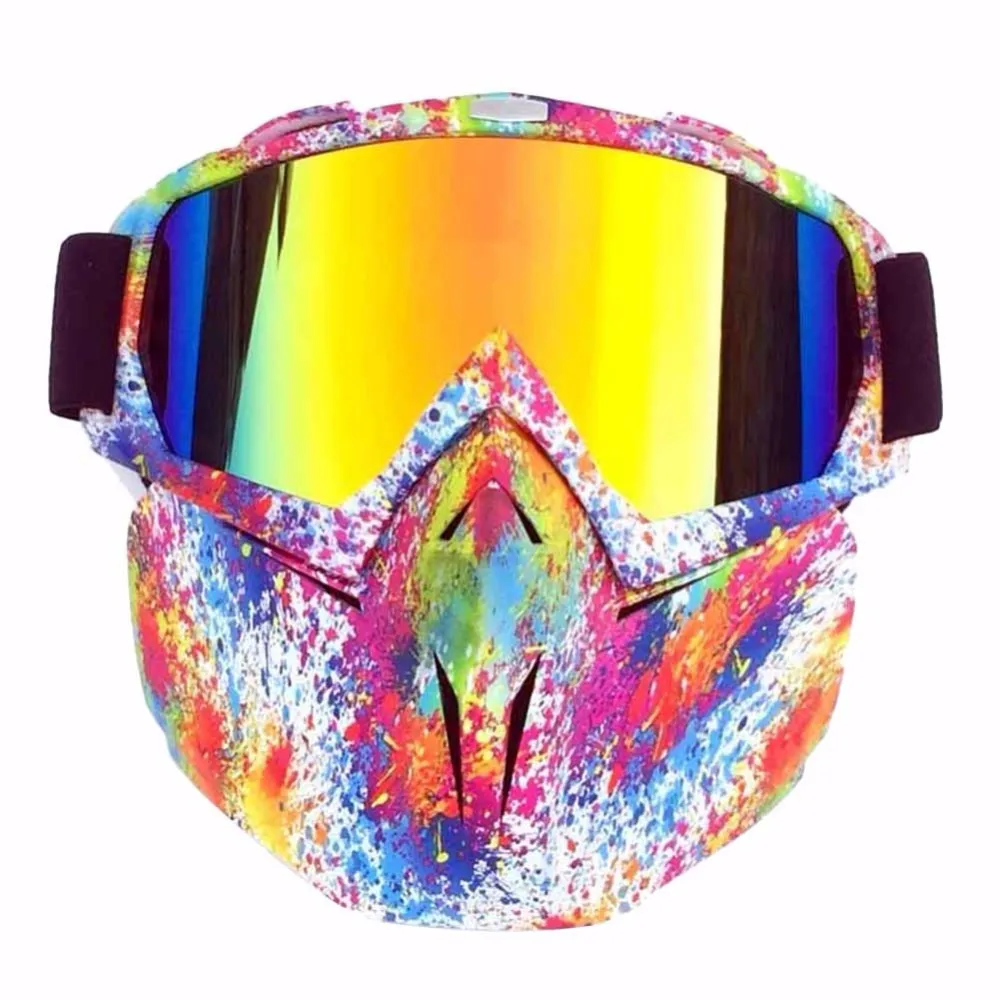 Hombres Mujeres Gafas de Motos de nieve Ski Snowboard Máscara de Nieve Invierno Esquí Gafas De Esquí Motocross gafas de Sol