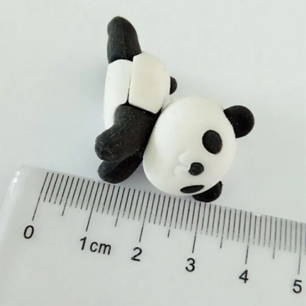 Креативные милые животные ластик в форме панды ластик детский подарок канцелярские товары школьные офисные принадлежности(белый и черный