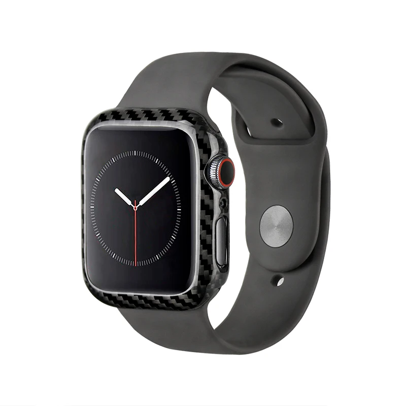 

For Apple Watch Series 4 40mm 44mm Protective Case Genuine Carbon Fiber Watch Cover For Apple iWatch Series 4 Frame Housing