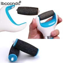 Новое поступление, 2 шт., инструмент для ухода за ногами, головки Pedi для удаления твердой кожи, замена заправок, ролики для пилочки Scholls, инструмент для ухода за ногами