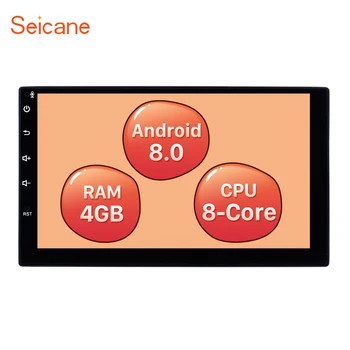 

Seicane Android 8.1 Universal Double Din Car Video Stereo with GPS for NISSAN TOYOTA Navigation Support Mirror Link 1080P