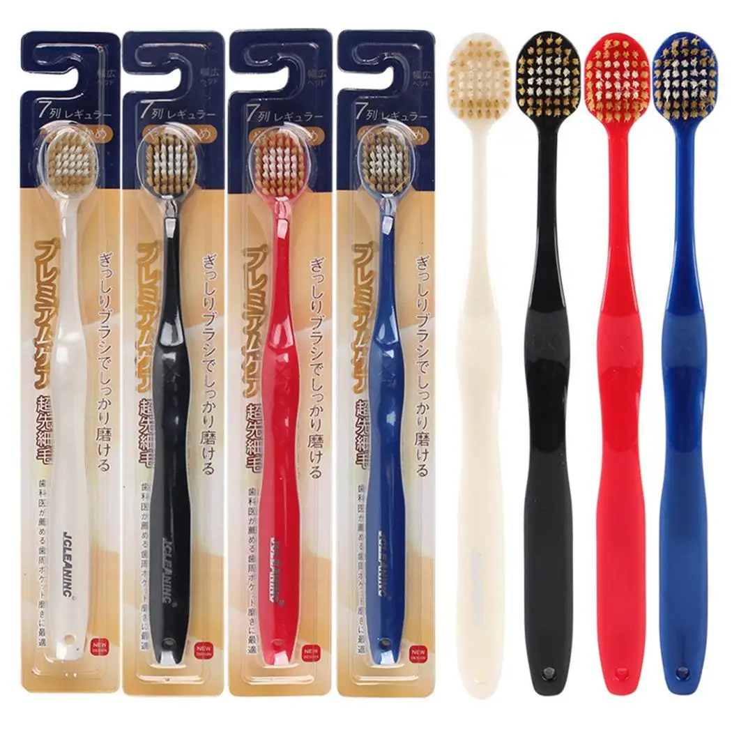 

Durable Practical Oral Care Tool Oral Random 1 x Home 2 x Cleaning Soft Cleaning, 4 x PBT PP Toothbrush