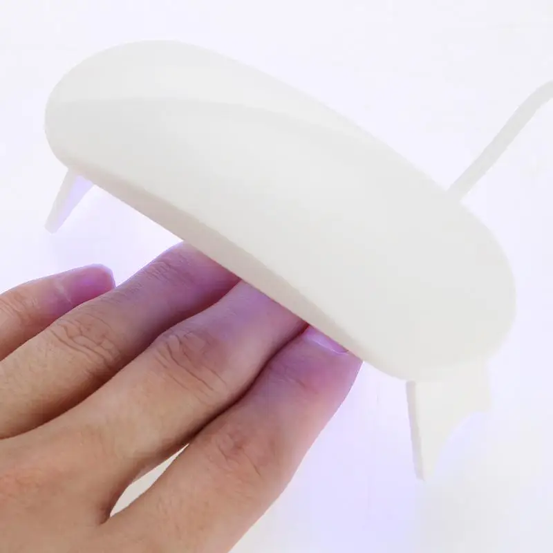 

Portable 6W UV Gel Polish Lamp Mini Nail UV Light Therapy Machine LED Lamp Nail Dryer USB Charge for Gel Art Manicure Lacquer 5