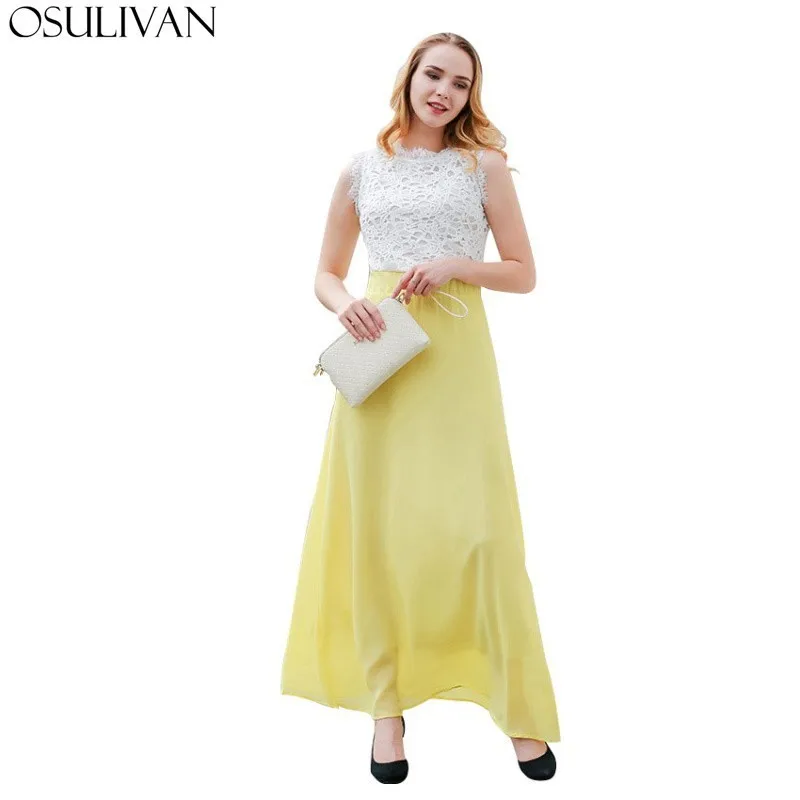 

OSULIVAN Women Dress Vestido Camisero Vestidos Zomer Jurk Robe Femme Sleeveless Sweet Office Lady Bohemian Party Streetwear