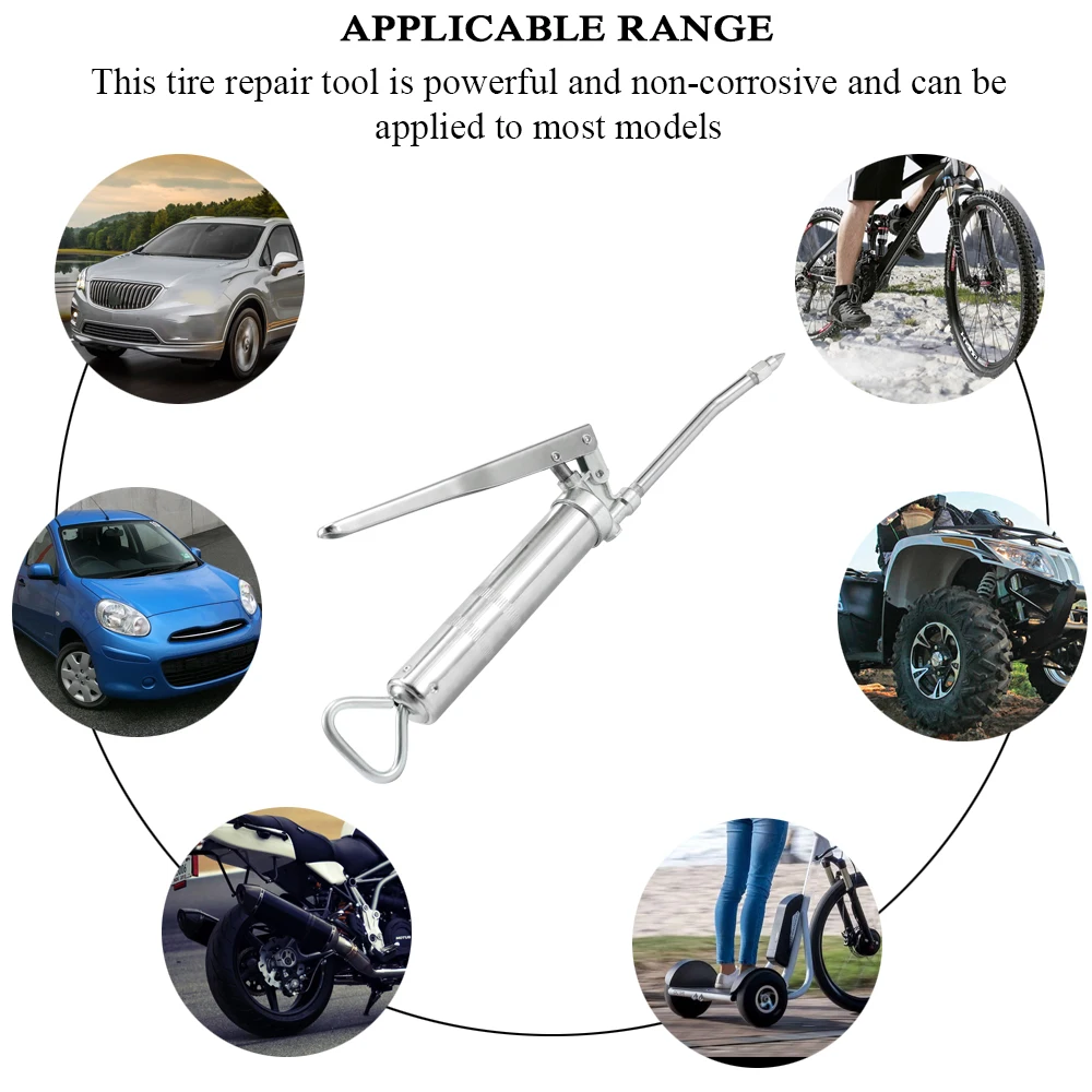 

2nd Generation Upgraded Car Emergency Vacuum Tire Fast Repair Tool Inner Tire Rubber Strip Tire Repair Kit Dropship 7.9