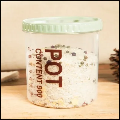 

Pot Food Resistance To Fall Coarse Cereals Storage Tank Bring Cover Kitchen Household Product Appliance Small Department Store