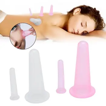 

2/4 pcs vacuum cupping jar for cellulite massage suction cup suction cups suction cups chinese face cans anti cellulite massage