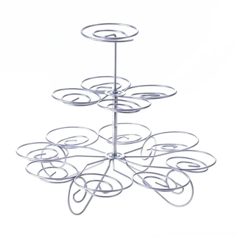 

party decoration best performance 3 tier 13 cupcakes cake pop stand Holder