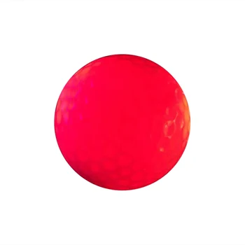 

Luminous Night Golf Balls LED Light Up Golf Balls Glow in the Dark Bright Long Lasting Reusable Night Golf Ball (Red)