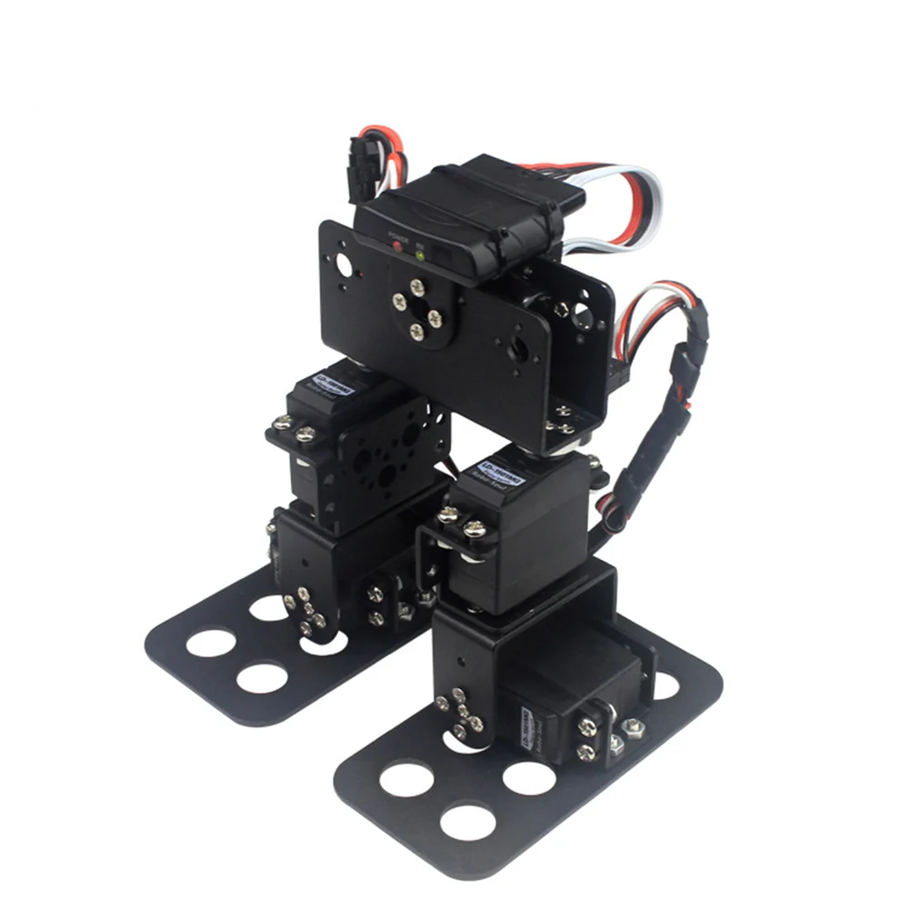 LOBOT DIY 4DOF Walking Race Smart RC Robot Toy Programmable PC Stick Control Robot Kit