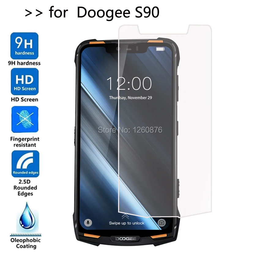 Закаленное стекло Для Doogee S90 Взрывозащищенная защитная пленка для экрана