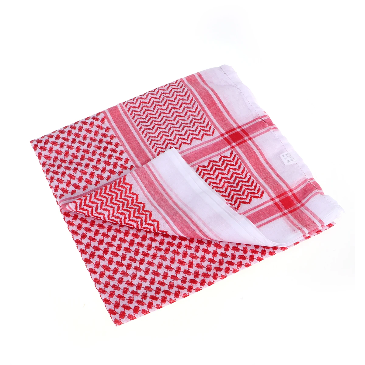 

Arabic Mans Cover Shawls Scarf Arabia Headscarf Headwrap Saudi Headwear (Red)