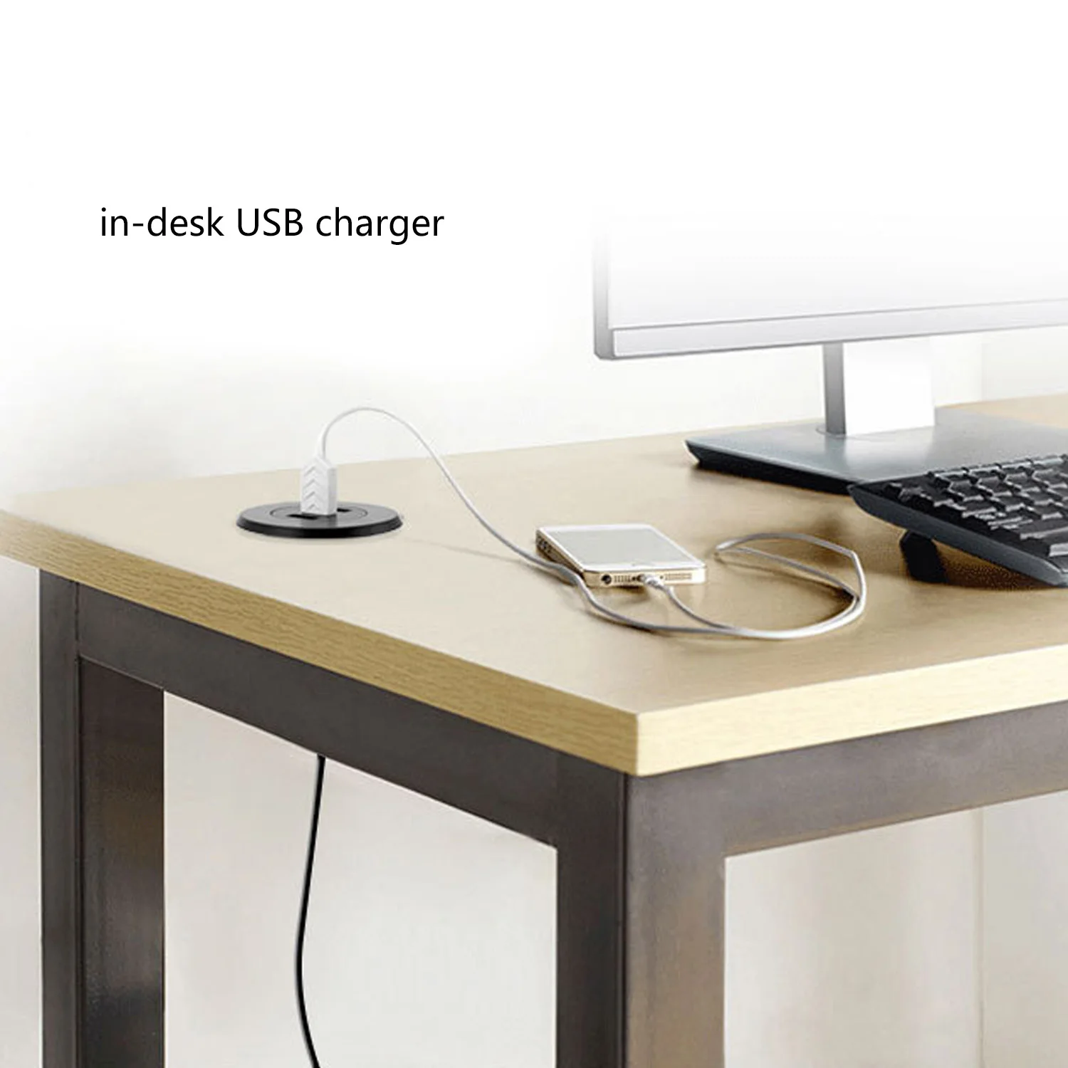 Besegad универсальная настольная зарядная станция с 3 USB портами для планшета