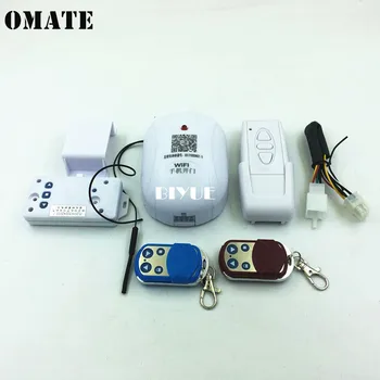 

Electric garage roll screen door smartphone remote controller Wife or APP cell phone remote control, External or tubular motor