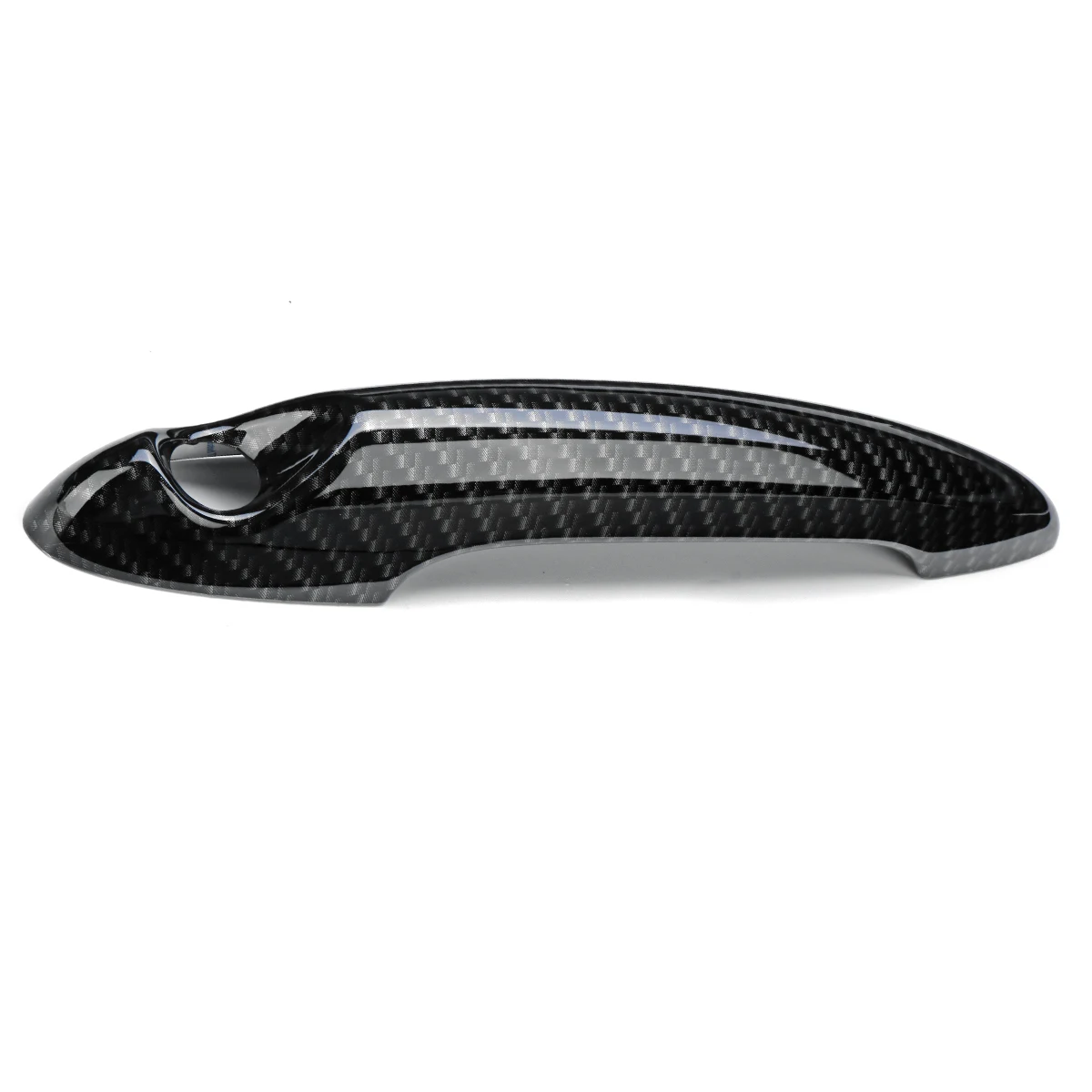 2 piezas estilo de coche Exterior cubierta de la manija de la puerta Trim ABS se adapta para BMW MINI Cooper R50 R53 R56 R55 auto partes exteriores