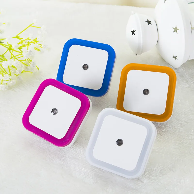 

Intelligent Induction Led Night Light Novelty Square Bedroom Lamp For Baby Light Sensor Control Led Lamp Home Decor Lamp