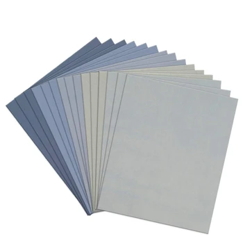 

15Pcs 9 x 11 Inch High Grit Wet And Dry Sandpaper Assortment 800 1500 3000 5000 7000 For Car For Wood Metal Polishing Automoti