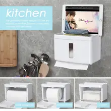 Многофункциональная Водонепроницаемая коробка для туалетной бумаги для ванной комнаты, бесплатные пробивные бумажные полотенца, вешалка для полотенец, стойка для бумажного полотенца, коробка