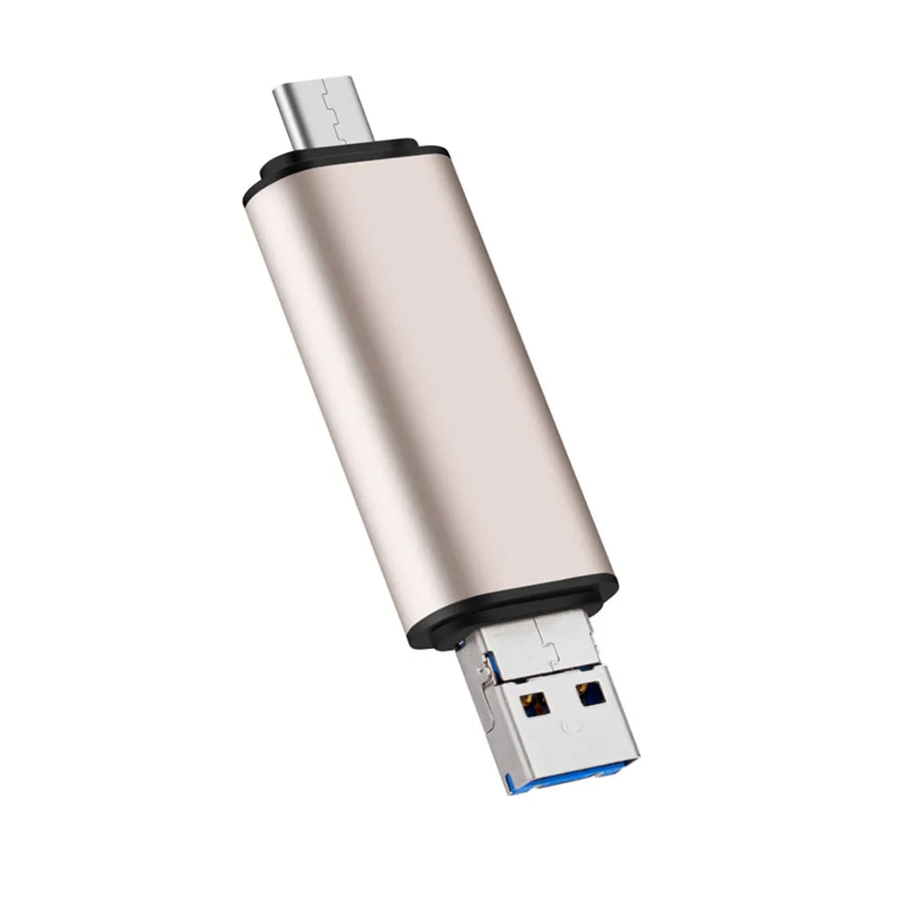 5 в 1 откидная крышка OTG Micro USB 3 Type C устройство для чтения карт SD TF смартфона