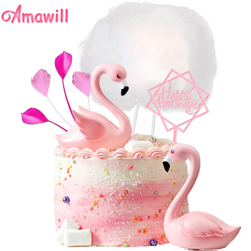 Pink Crown Flamingo Cupcake Cake Toppers For Baby Shower Birthday Wedding Tropical Themed Party Decor Supplies 10 Counts by Bilipala Pink Crown Flamingo Cupcake Cake Toppers For Baby Shower Birthday Wedding Tropical Themed Party Decor Supplies 10 Counts by Bilipala