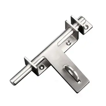 

Stainless Steel Door Latch Sliding Lock Barrel Bolt Latch Thicken Gate Safety Lock Hasp