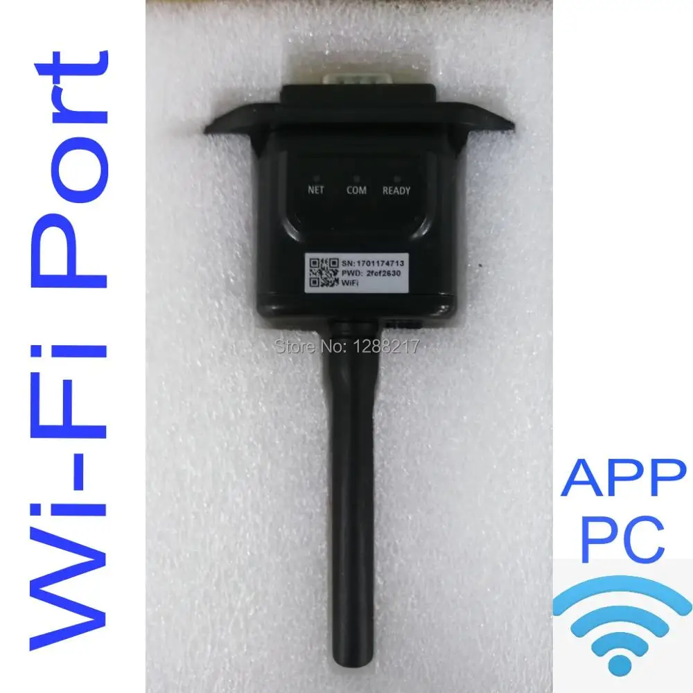 Wi Fi порт. Интернет/телефон App on Line Monitoring for SUN WAL LCD 1000 Вт/2000 Вт MPPT инверторы с