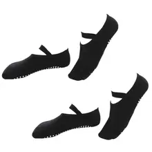 Лидер продаж, хлопковые носки для йоги, Нескользящие хлопковые носки с круглым носком, рюкзак для йоги, носки для лодок