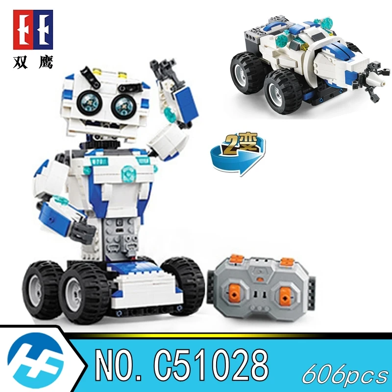 

D Telerobot remote control 2 in 1 Building Blocks Bricks Compatible legoins Technic series Cada C51028