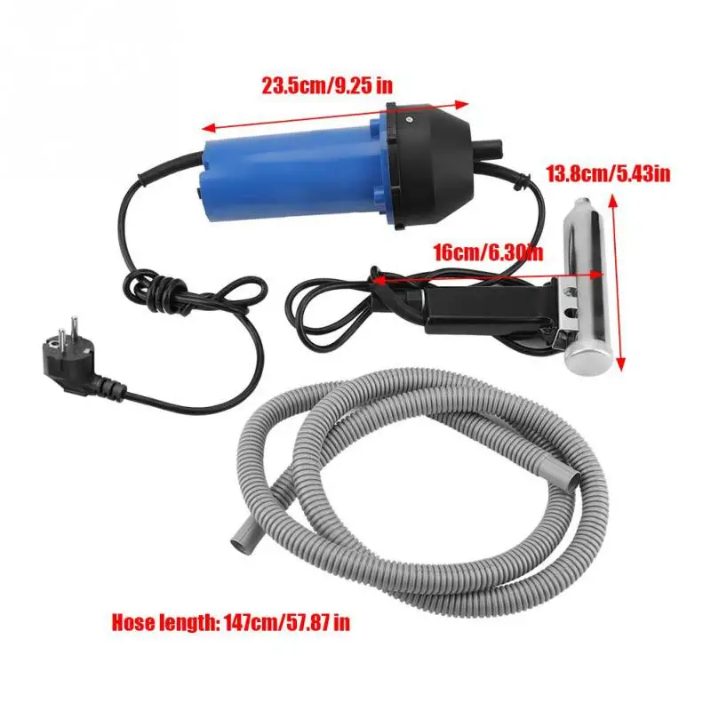 Горячая AC 220V 1000W сплит пластиковая сварочная Тепловая горелка Сварка горячим