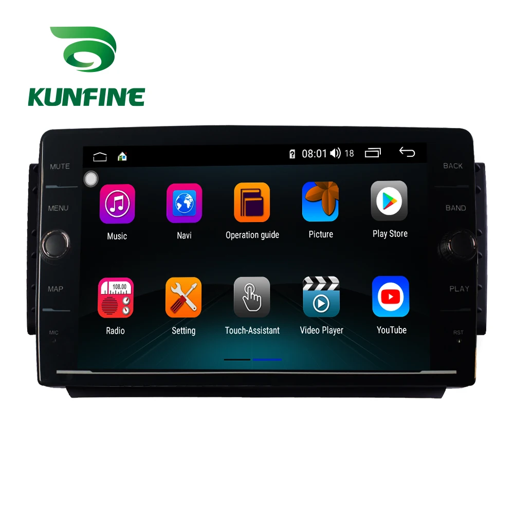 Excellent Octa Core ROM 64GB Android 8.1 Car DVD GPS Navigation Player Deckless Car Stereo for Peugeot 2008 2015 Radio Unit Device 4G 2