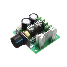 CLAITE DC12V-24V 8A atenuador PWM ajustable de brillo para cinta de LED de único Color de luz