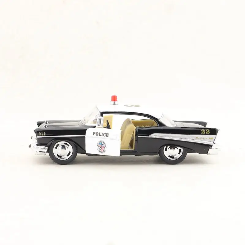 KINSMART литая металлическая модель/Масштаб 1:40/1957 Chevrolet Bel Air полицейская