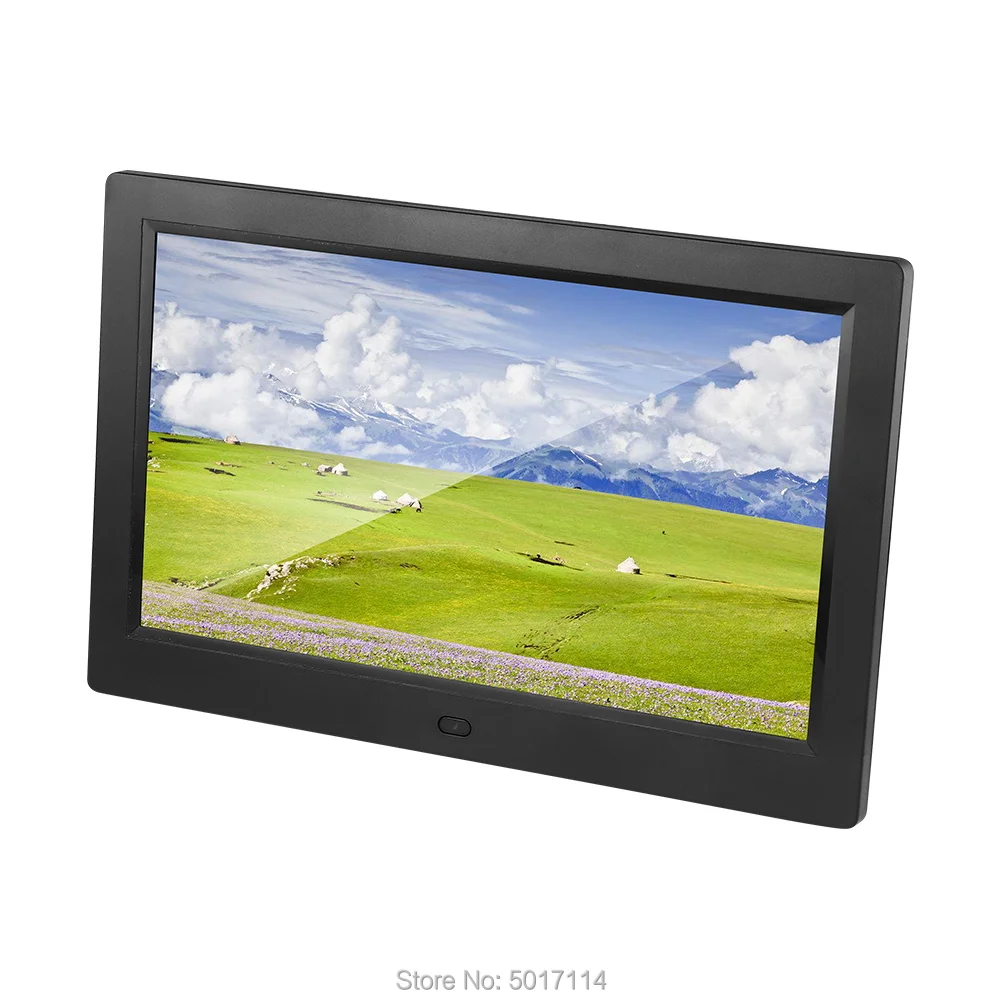 10 дюймовый светодиодный Подсветка HD 1024*600 полный Функция цифровая фоторамка
