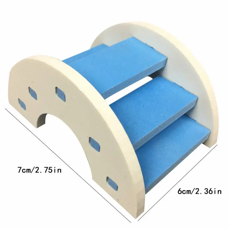 Лучшая цена, игрушка-хомяк, деревянный мост, товары для хомяков, экологически чистый деревянный мост, лестница, Seesaw, игрушка для хомяка, деревянный мост
