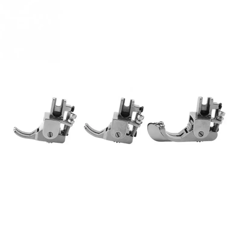 3 Style Adjustable Roller Presser Foot Sewing Machine Foot for Leather