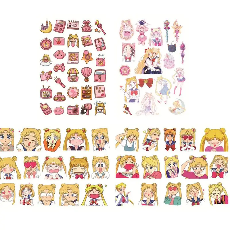Hand Account Sticker Cartoon Pvc Funny Anime Animal Skateboard Laptop Sticker Pack Waterproof Stickers Toys For Children
