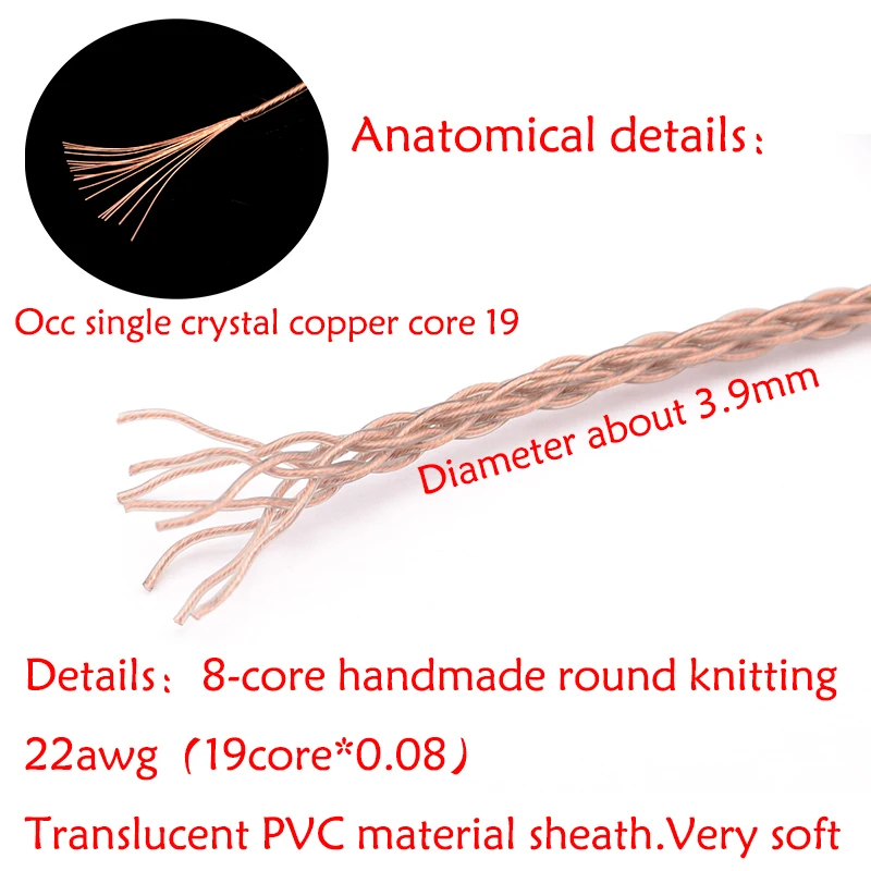 GUcraftsman 6N OCC copper for AUDEZE LCX-X LCD-XC