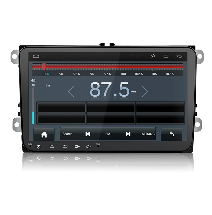 Автомагнитола 9 &quot Android 8 1 1080P 4 ядра ОЗУ Гб ПЗУ 16 ГБ GPS навигация 2 Din Wi Fi BT DAB Mirror Link|GPS