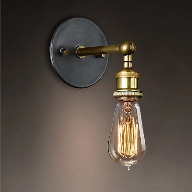 

Modern Nordic Retro Wall Lamp Warehouse Loft American Wall Lamps Led Lamps Led Lustre Light Wall Lamp For Voltage 90-260v