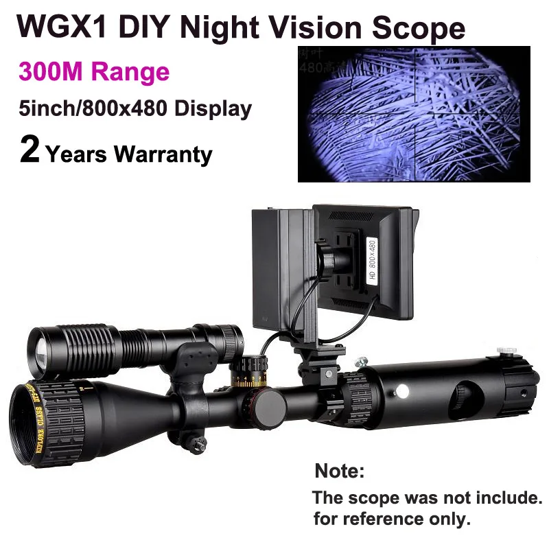 

WGX1 300M NV Scope Digital Infrared Night Vision with 5w laser Torch Hunting Night Vision Rilfescope Monocular hot on sales