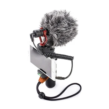 

HOBBYINRC for BY-MM1 Stereo Recording Recording Microphone for DV SLR Camera Smart Phone Photo Studio Accessories